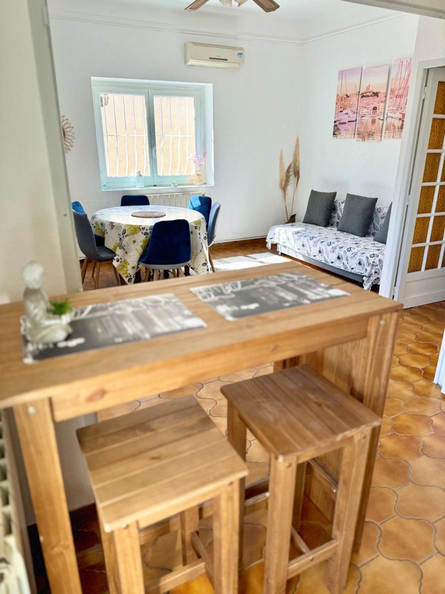 Maison Confort & Silence, Jardin & Barbecue Marseille Eksteriør billede